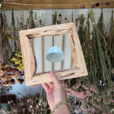 Spalted Alder Mirror