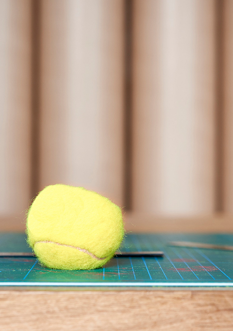 Projects search from potential within materials.