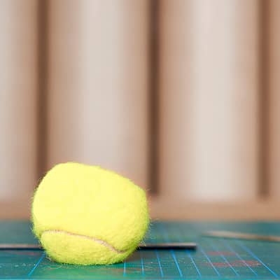 Projects search from potential within materials.