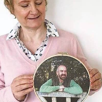 personalised photo hoop