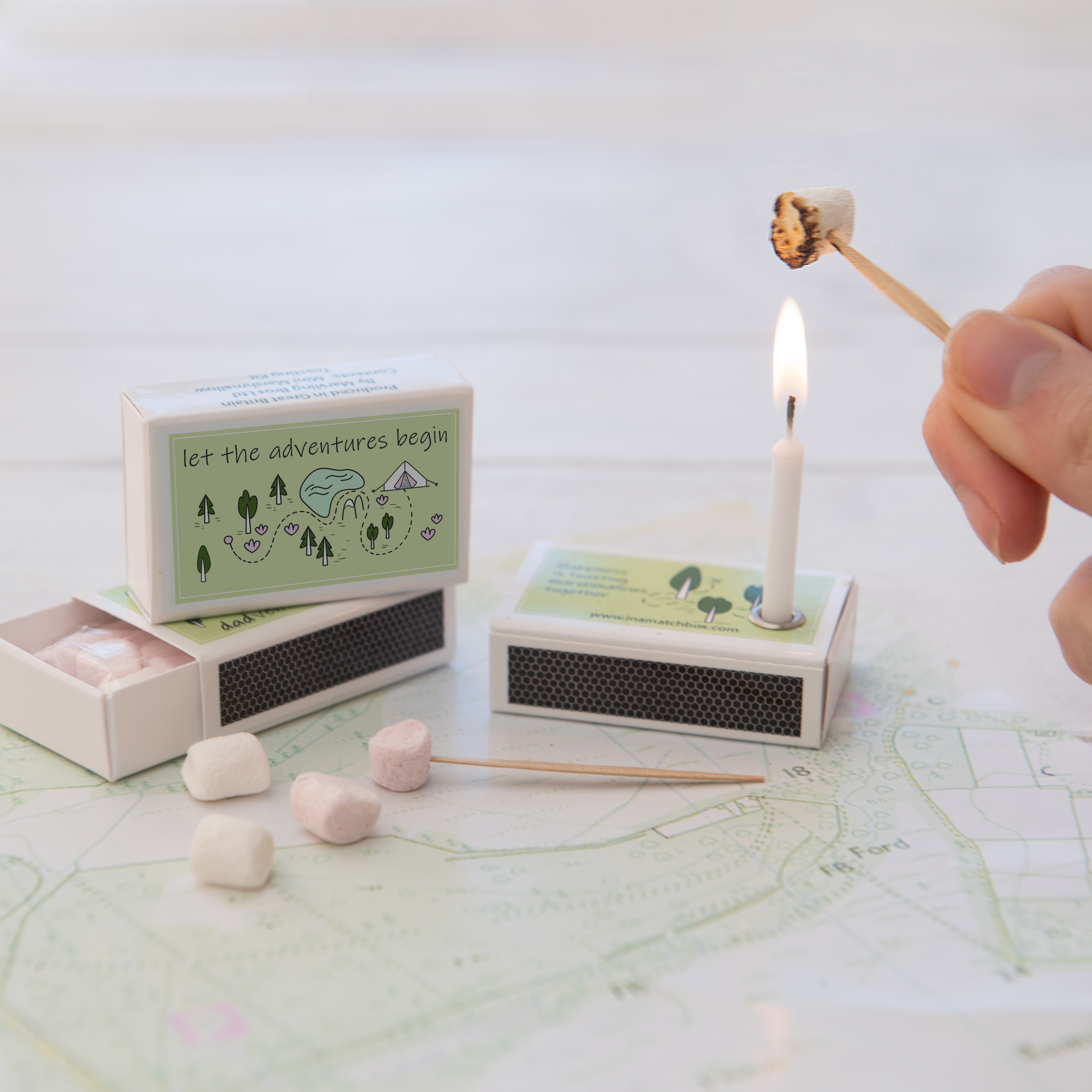 mini marshmallow toasting kit