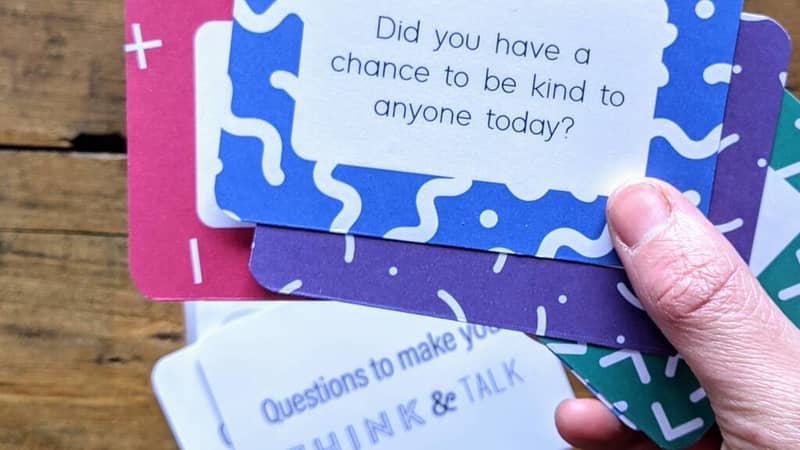 Think and Talk cards