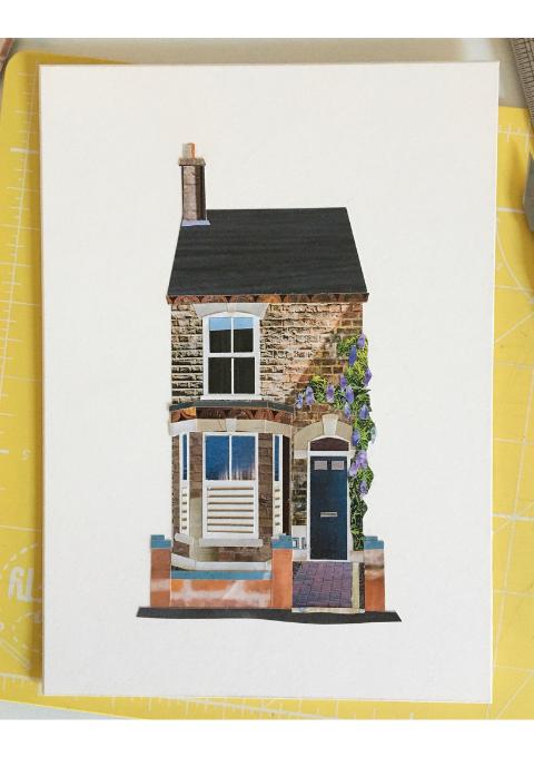 spitalfields london collage