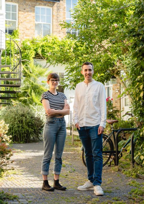 Scott & Justine co-founders of OurHands