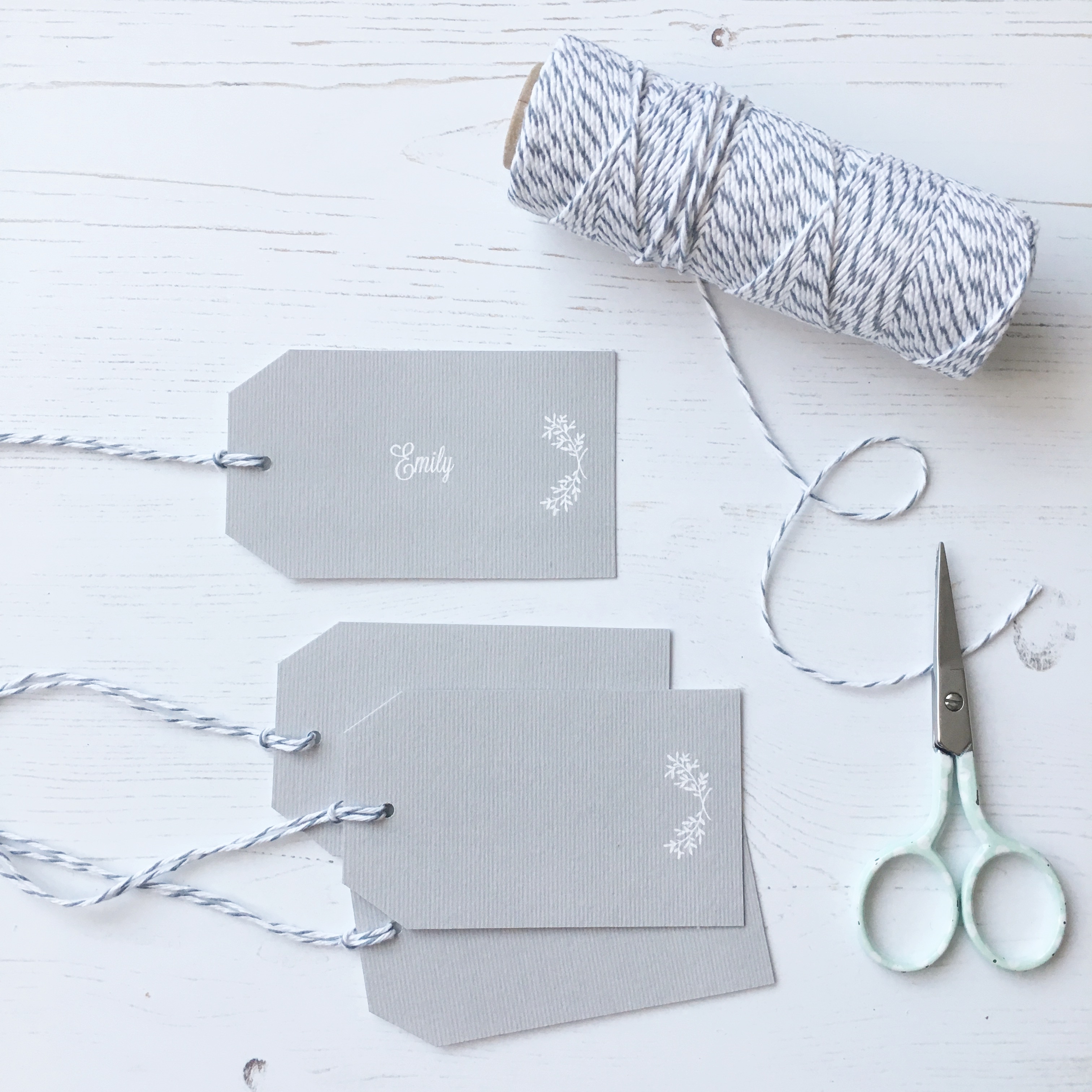 Pear Paper Co Perfect Day Place Card Tags