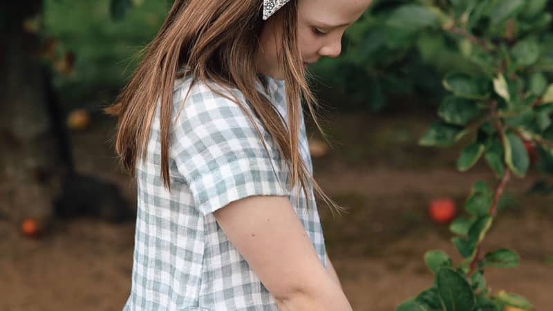 Liberty children's hair bow