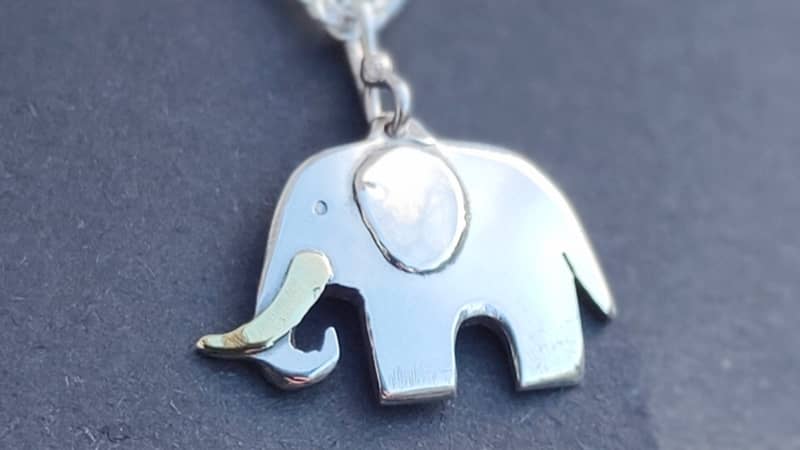 Elephant pendant