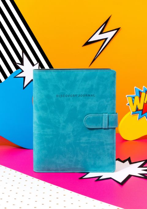 Anxiety Relief Discovery Journal - Teal - Get Real about mental health