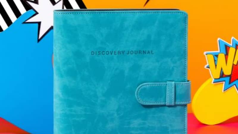 Anxiety Relief Discovery Journal - Teal - Get Real about mental health