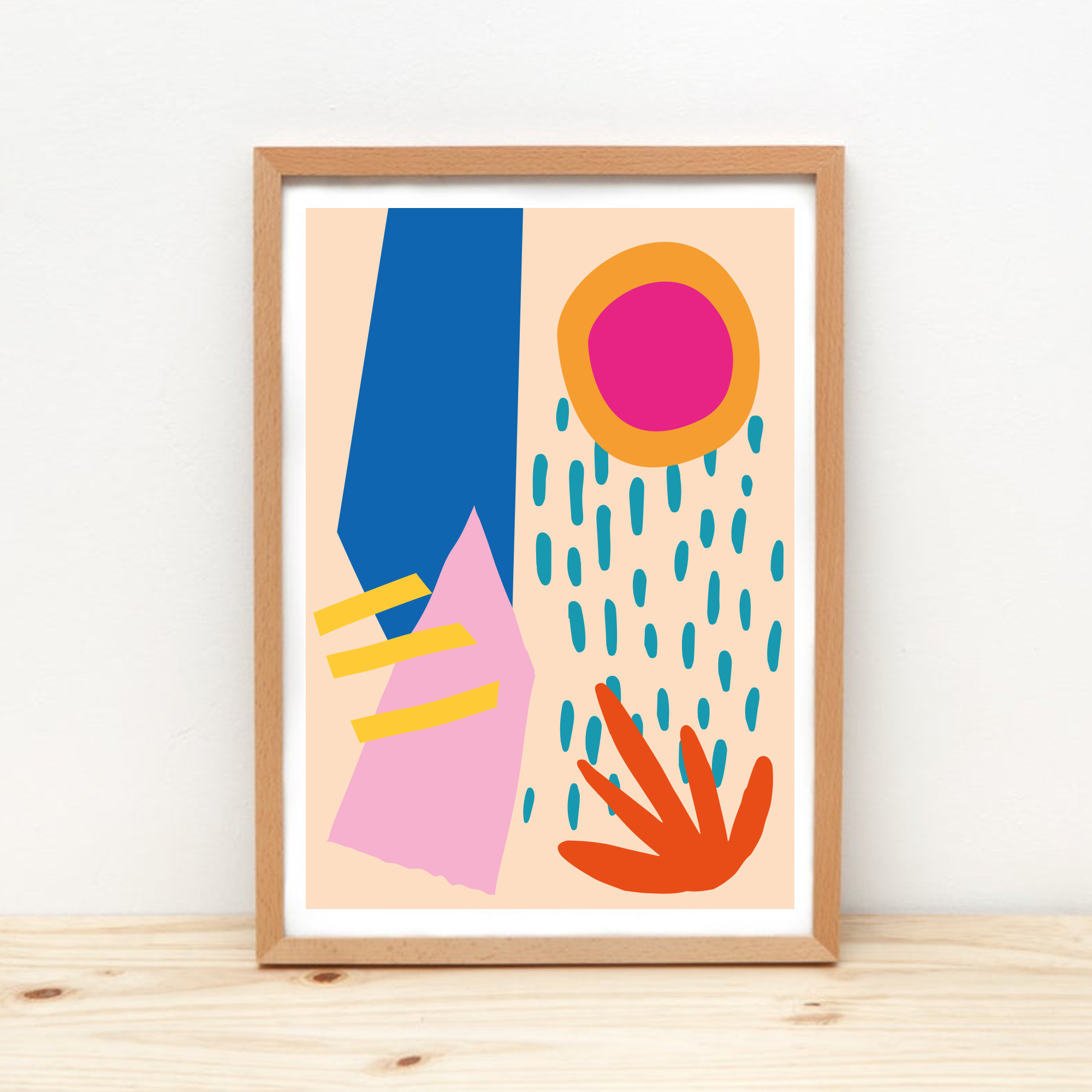 'Autumn Rain' Art Print
