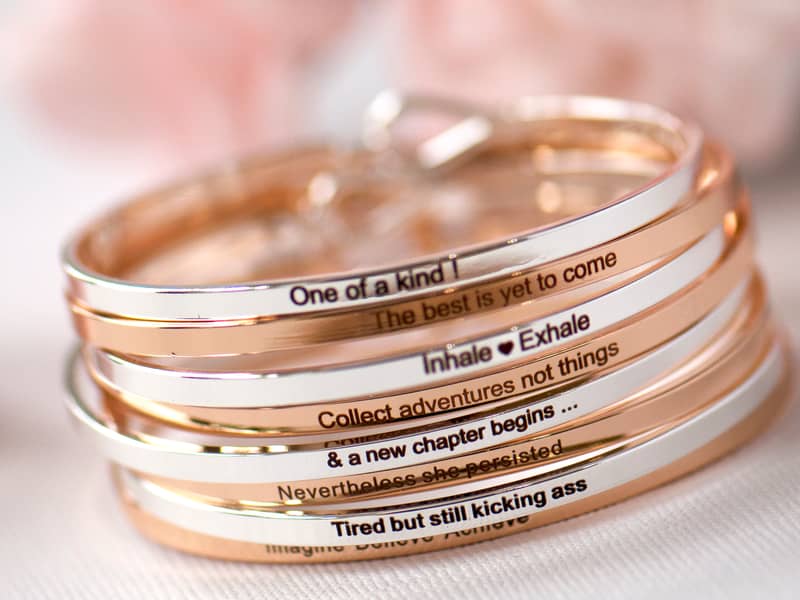 Motivation & reminder Bangles