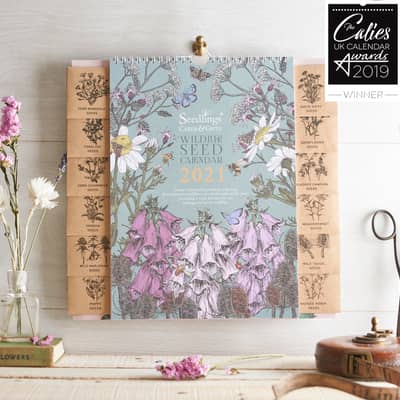 Seedlings award winning calendar design