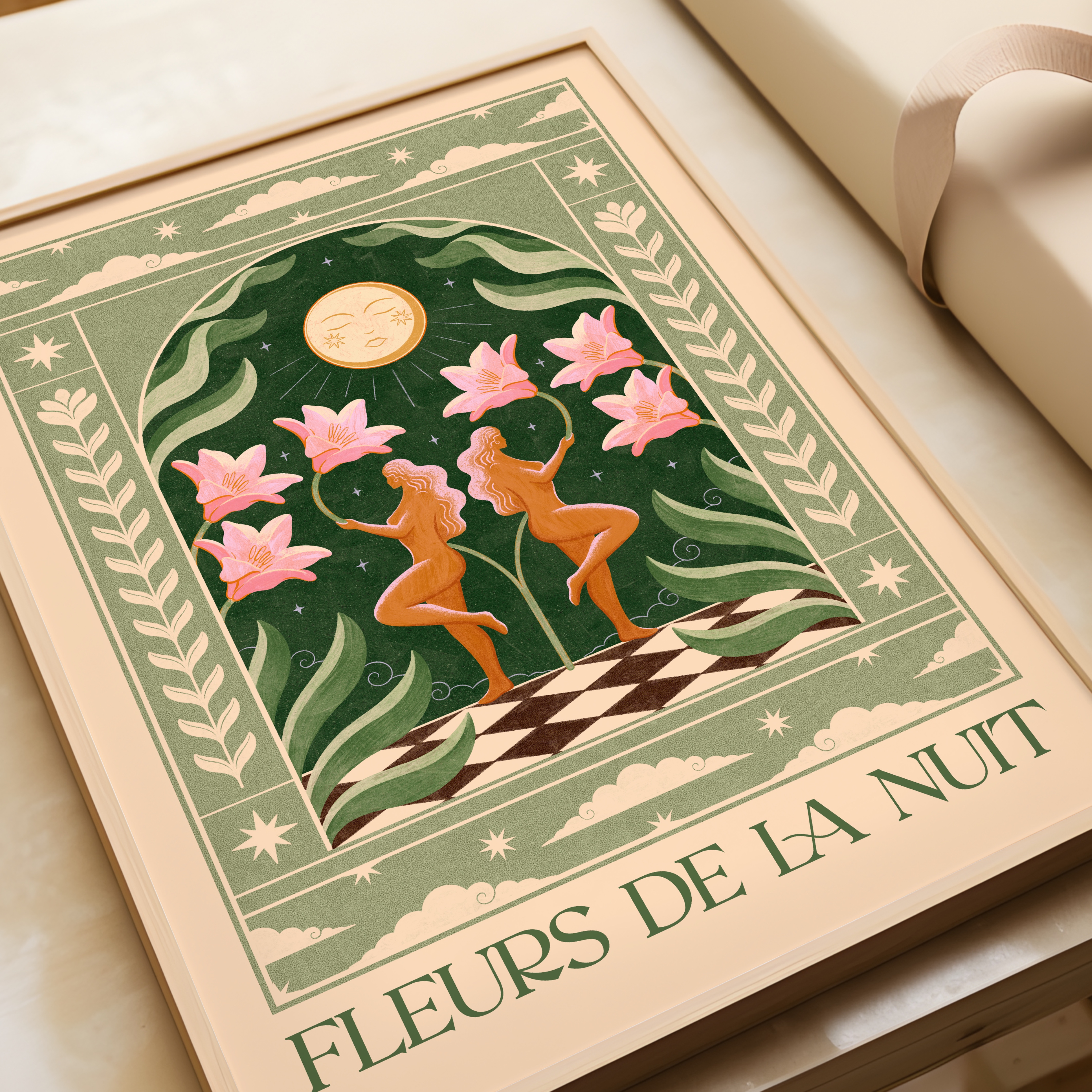 ‘Fleurs De La Nuit’ Print