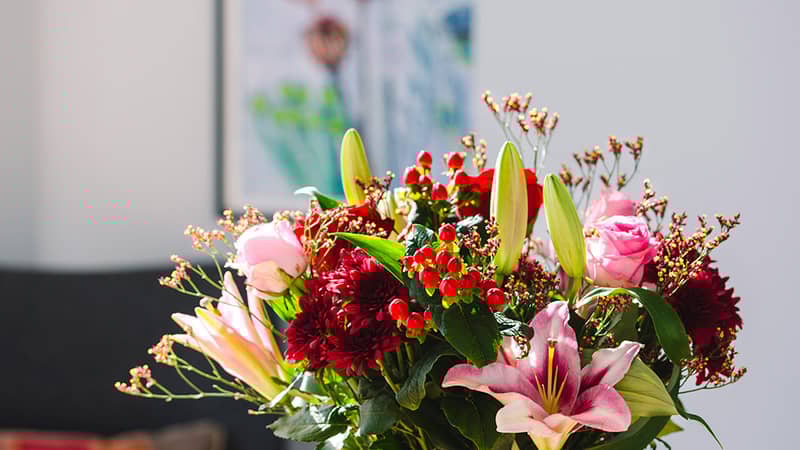 Scarlet Bliss Rose Bouquet