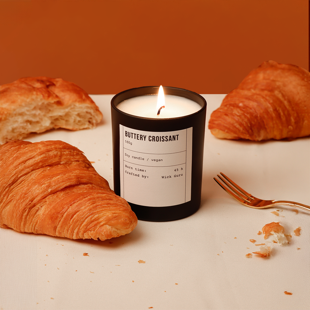 Buttery Croissant Candle by Wick Guru