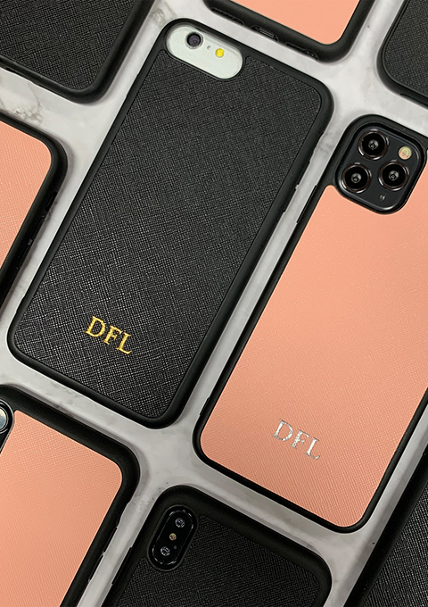 Vegan leather phone case