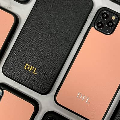 Vegan leather phone case