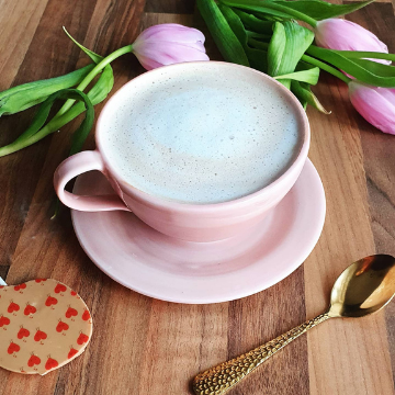 Cappuccino Cup in Pink