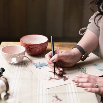 Painting with Gouache