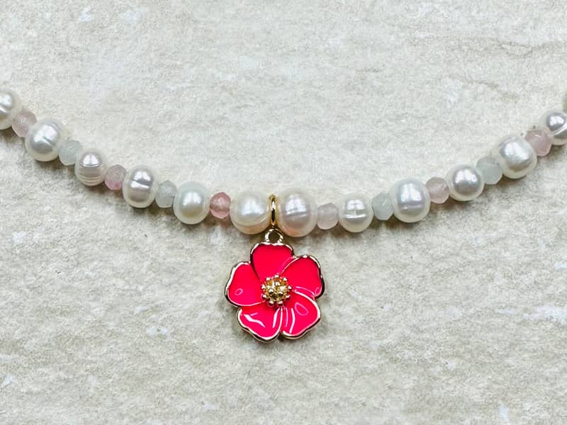 CLARKE PALMER Aurora Opal and Aquamarine Natural Elements Earrings