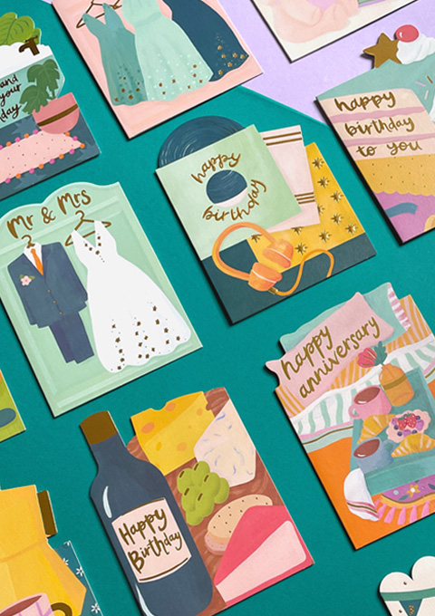 Joyful Greeting Cards | Raspberry Blossom