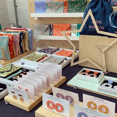 Selection of products including Earrings, Card Pouches & Gift Sets