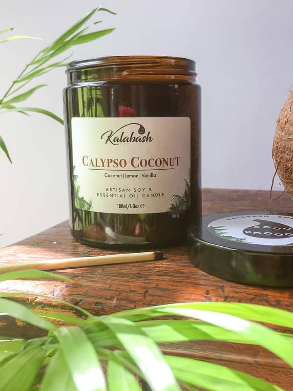 Kalabash soy candle coconut