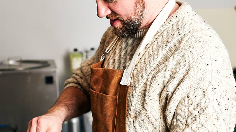 Meet Michael, our expert candle maker.