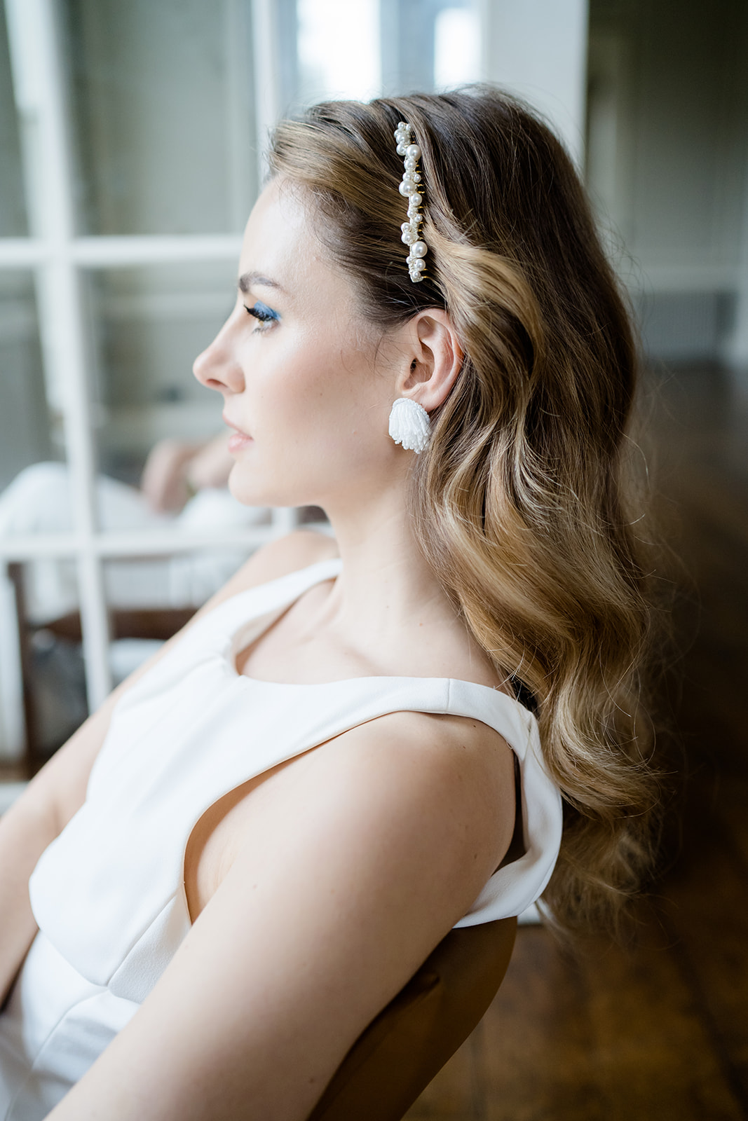 Contemporary bridal accessory design