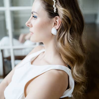 Contemporary bridal accessory design