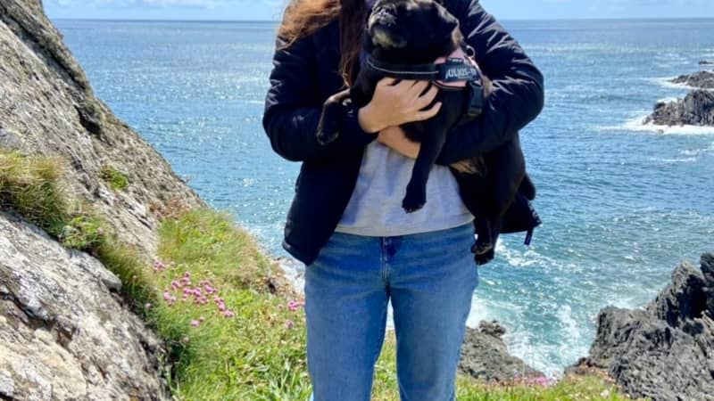 Laura owner of the Black Pug Press