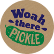 Woah there Pickle logo