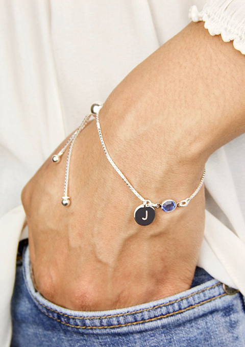 Birthstone Personalised Bracelet