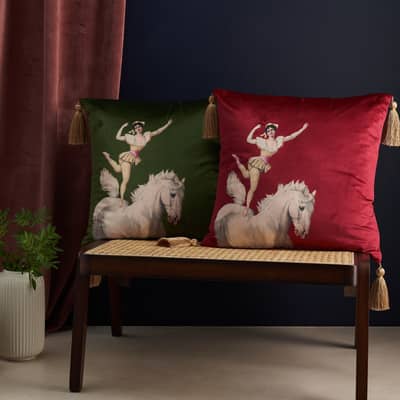 Amazing Miss Rose Velvet Cushions