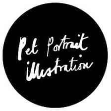 Pet Portrait Illustration logo