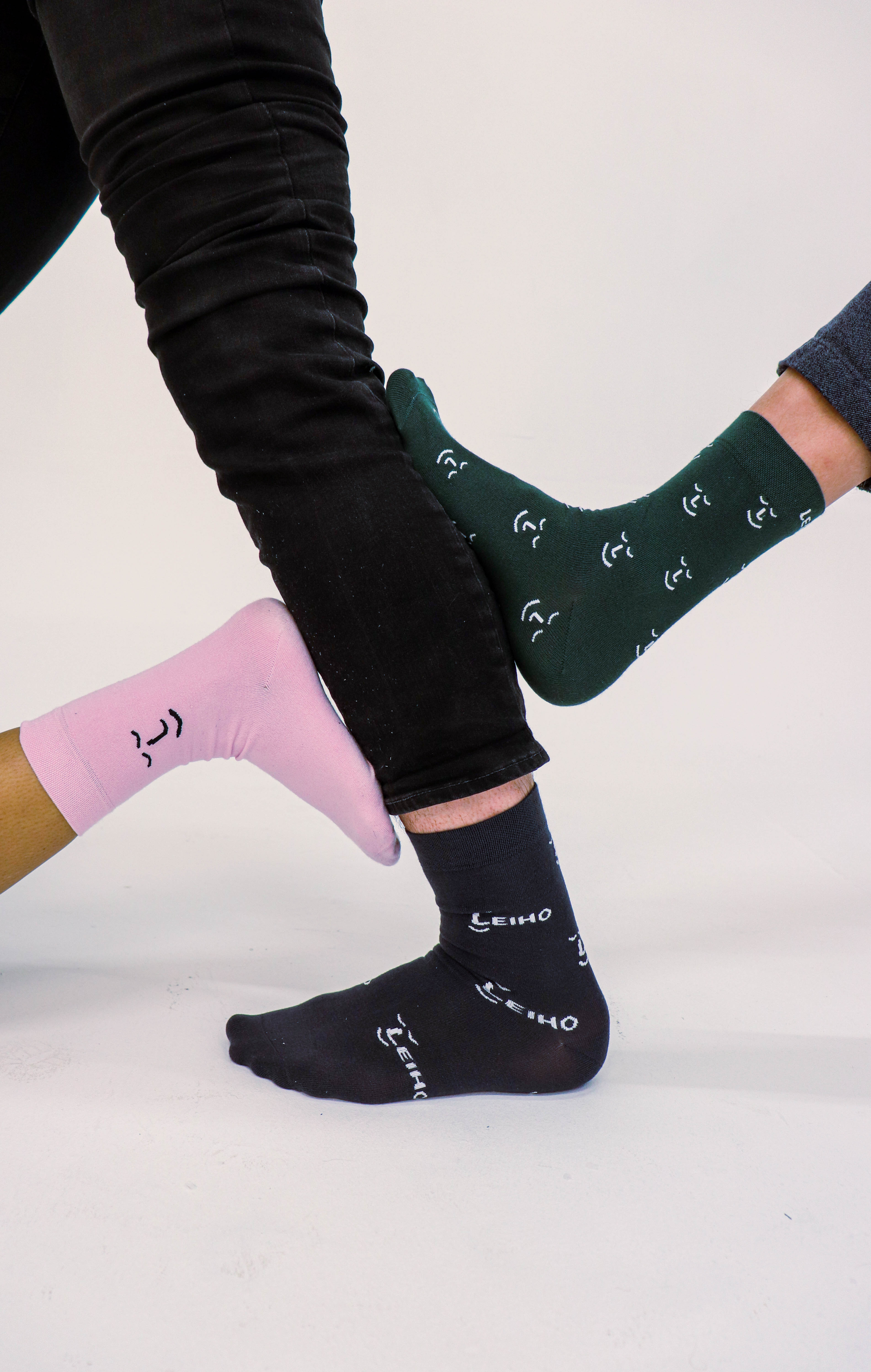 Leiho Happy Smiley Socks