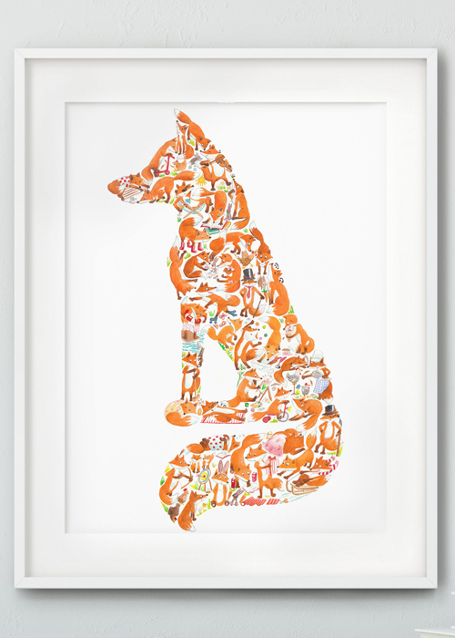 F is for Fox, but how many can you spot?