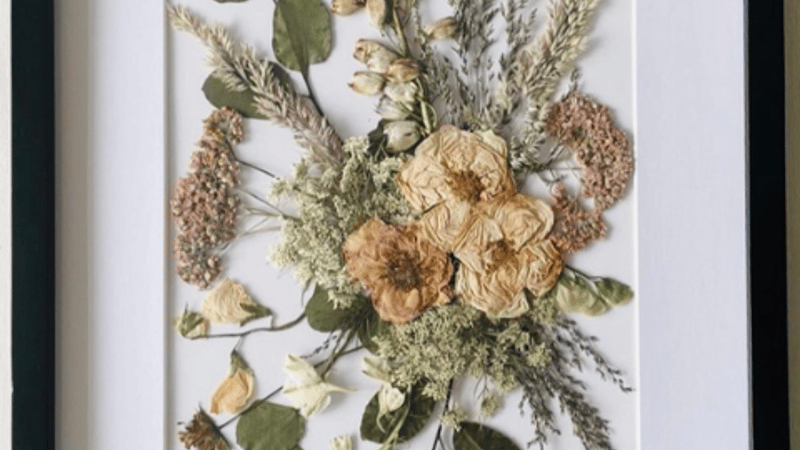 Wedding Bouquet Preservation, Pressed Wedding Flowers, Bridal Bouquet Preservation