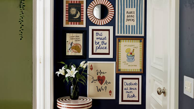 Gallery wall image of Tulastra art prints and illustrations