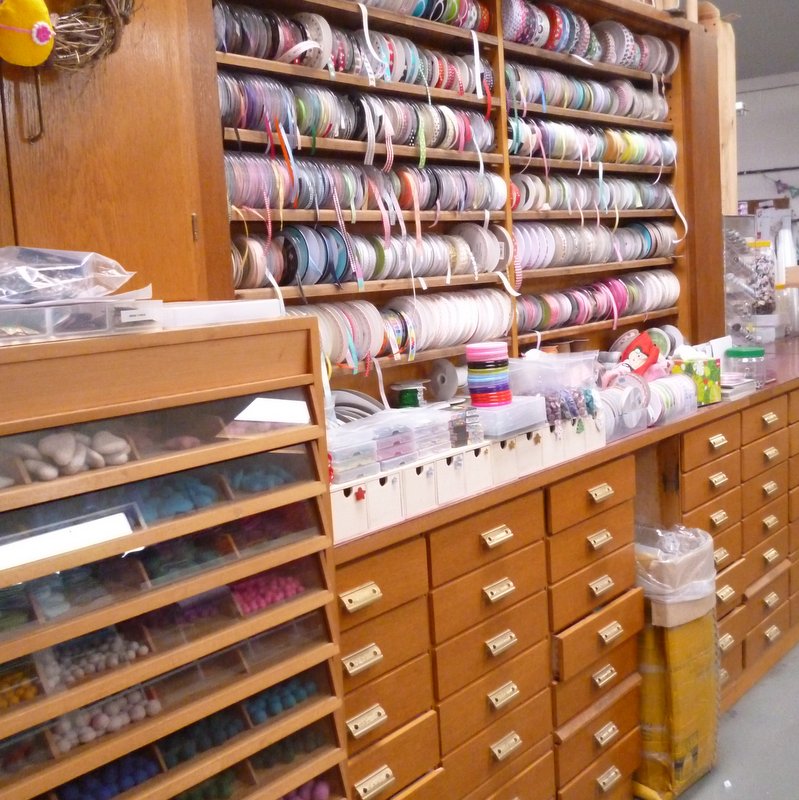 paper-and-string workshop - all the ribbons