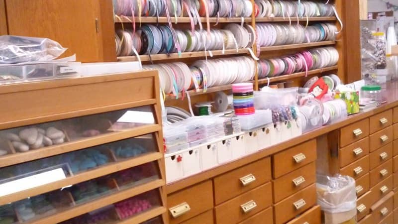 paper-and-string workshop - all the ribbons