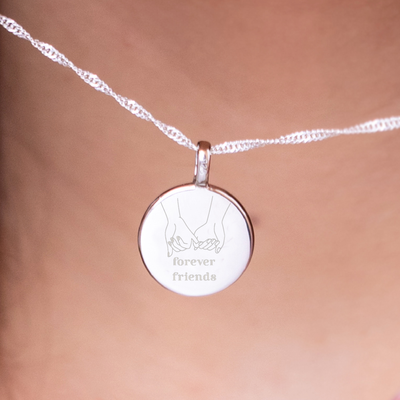 Silver Friendship Pendant