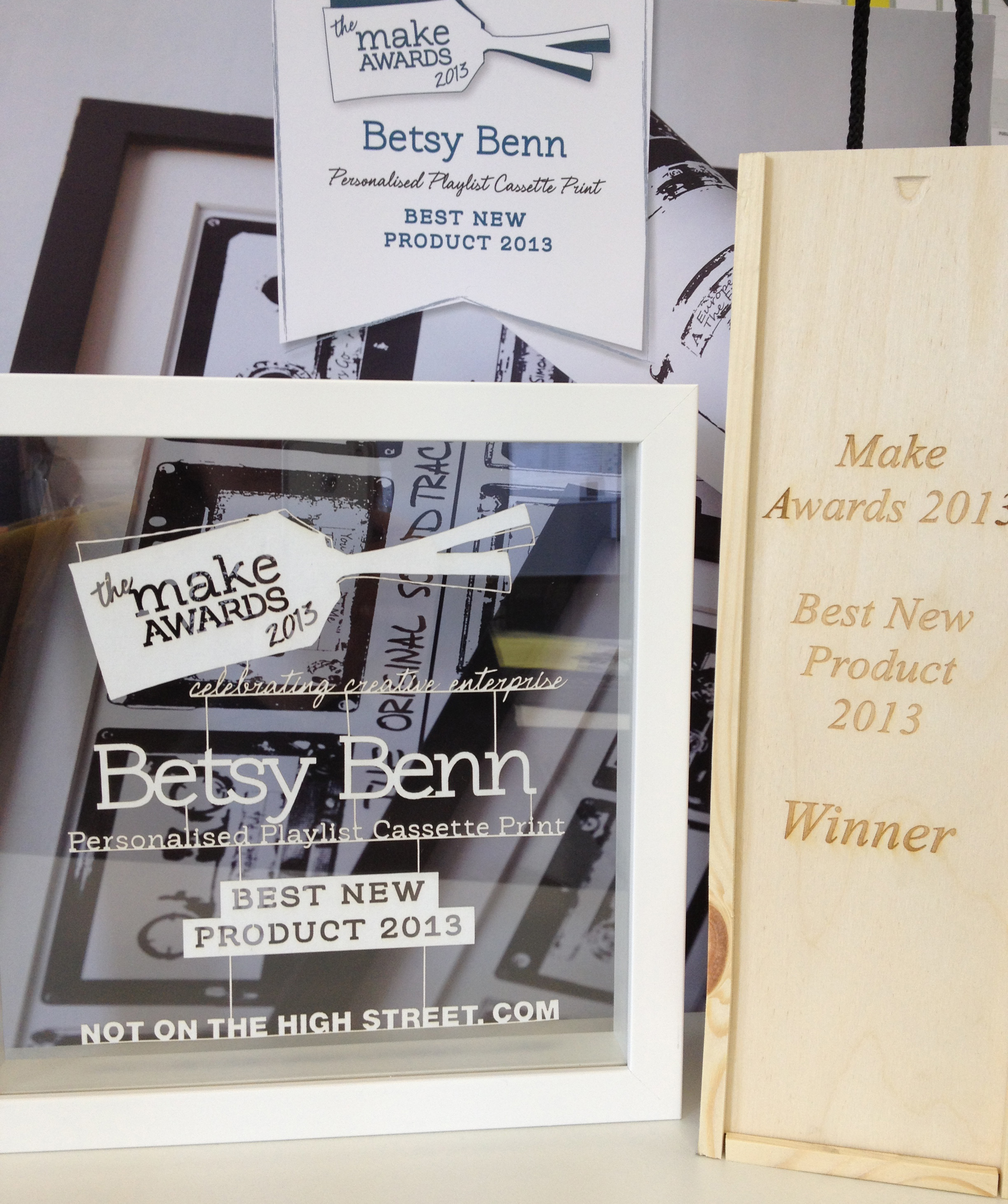 One of our three NOTHS MakeAwards