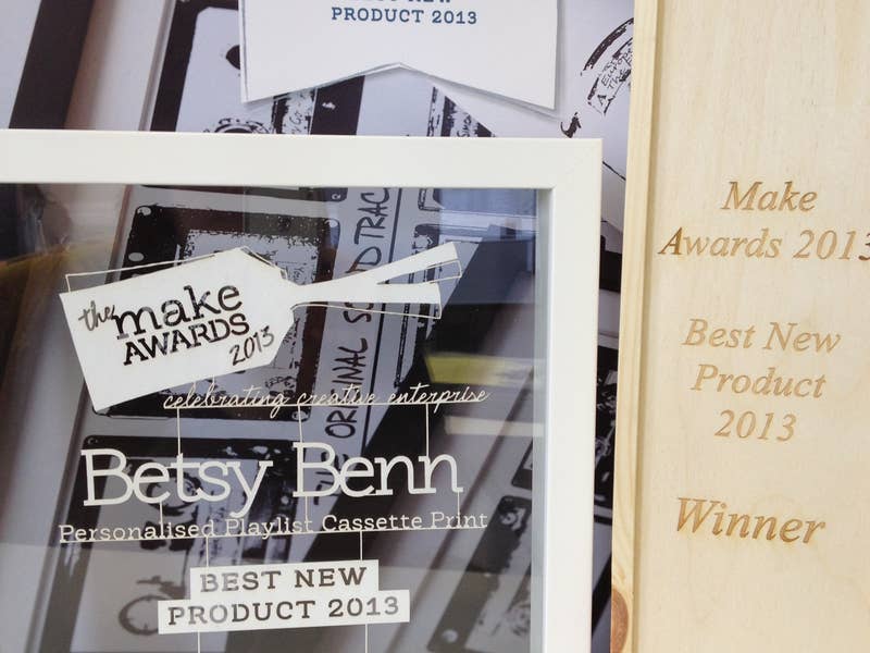 One of our three NOTHS MakeAwards