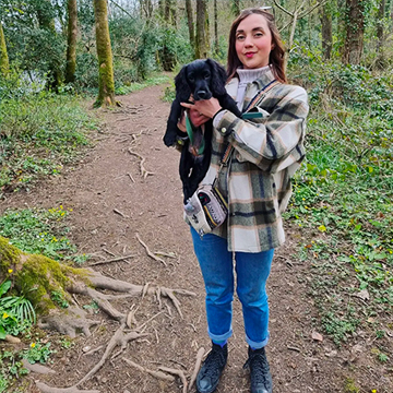 Leona, The Designer behind Rose + Daff. 