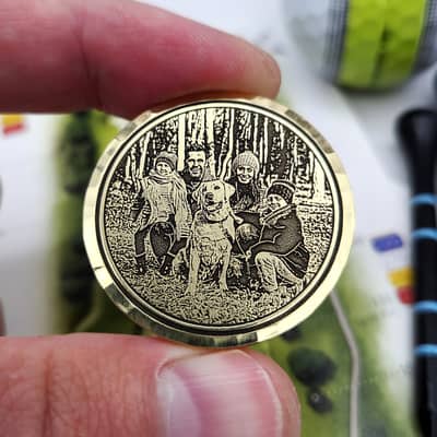 Brass Photo Ball Marker