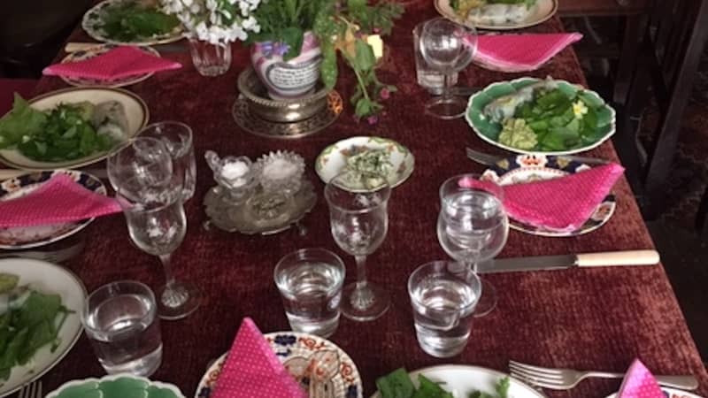 Spring Plant Lunch at The Wild Kitchen