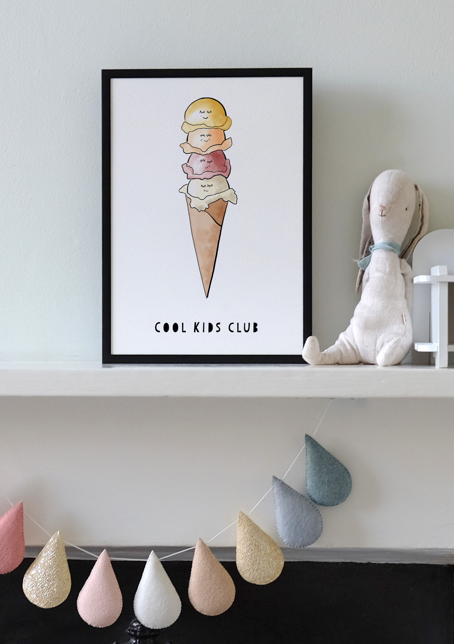 Ice cream print