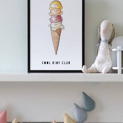 Ice cream print