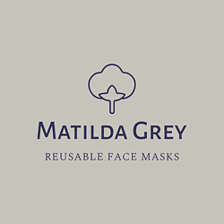 Matilda Grey Reusable Face Masks logo